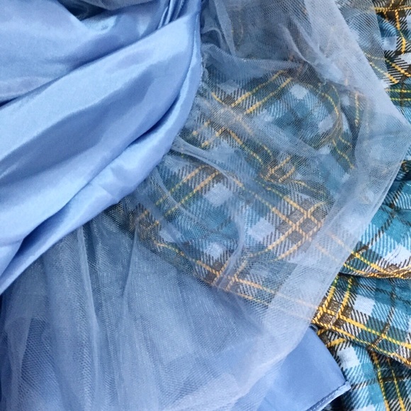 🚫SOLD🚫Betsey Johnson Vintage Plaid Layered Dress - Picture 7 of 9